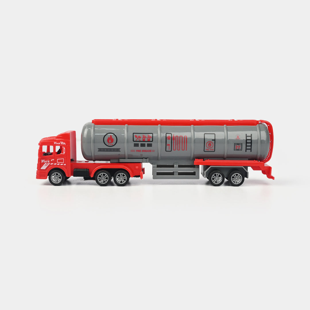 Simulation Mini Oil Tanker Vehicle Toy