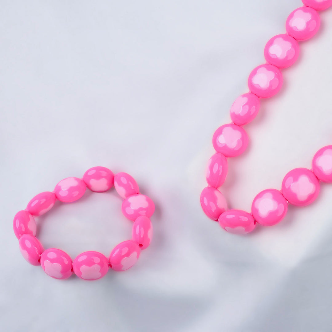 Beads Necklace & Bracelet Set