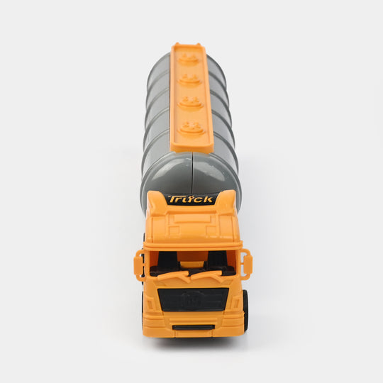 Simulation Mini Oil Tanker Vehicle Toy