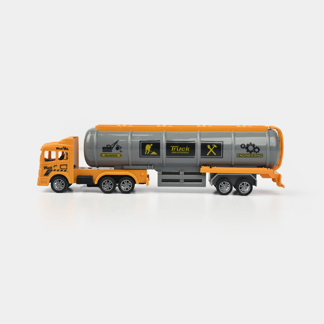 Simulation Mini Oil Tanker Vehicle Toy