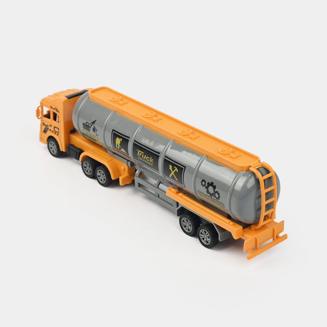 Simulation Mini Oil Tanker Vehicle Toy