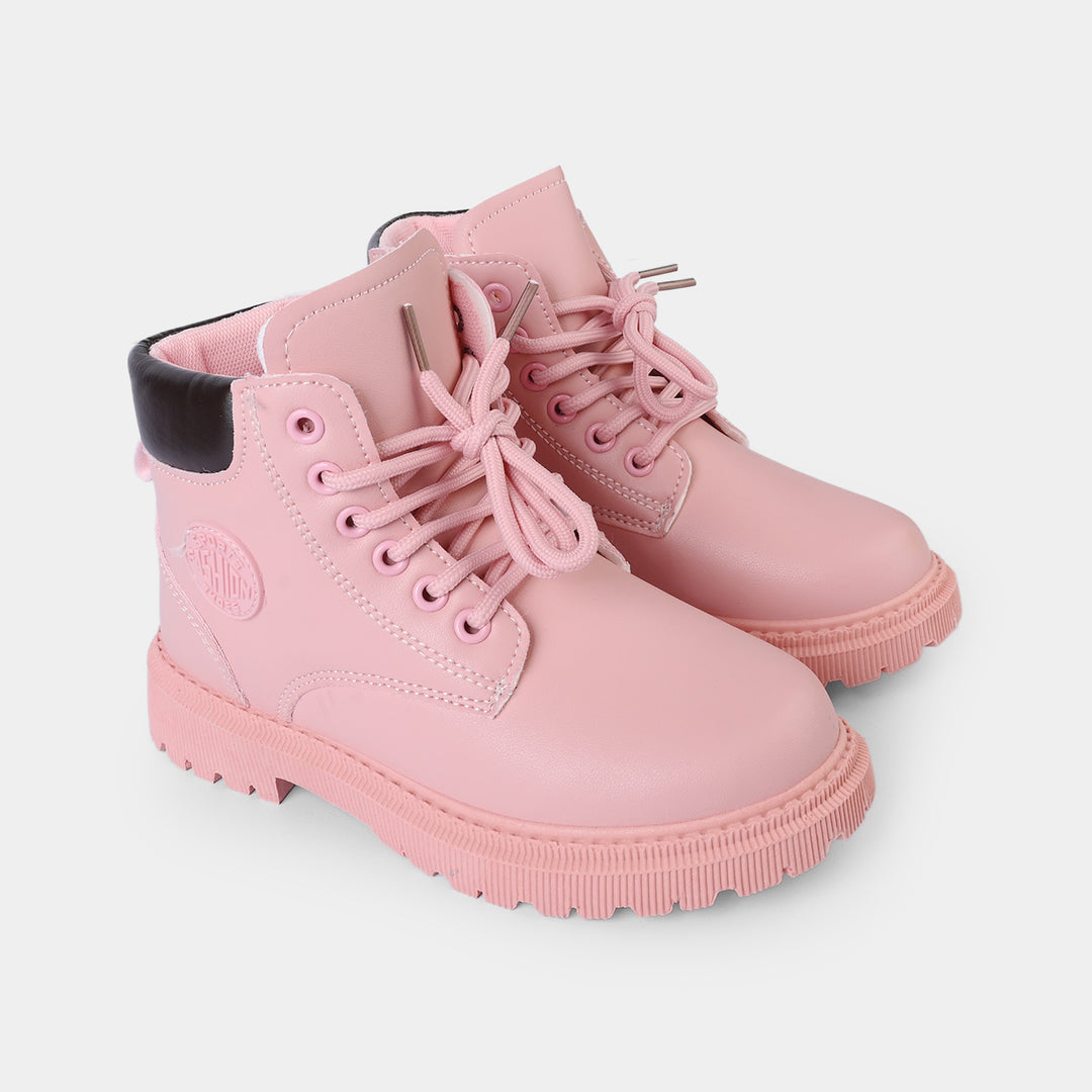 Girls Boots A01-PINK