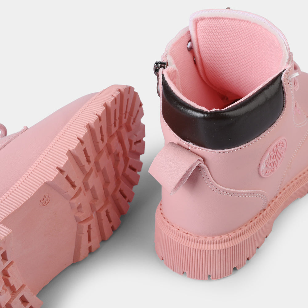 Girls Boots A01-PINK