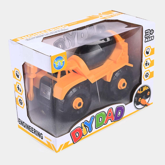 Construction Disassembly And Assembly Vehicle Toy