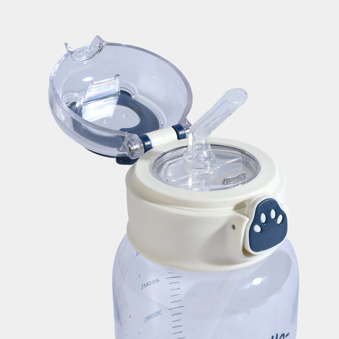 CARTOON TRANSPARENT WATER BOTTLE/BEAKER | SH2683 - BLUE