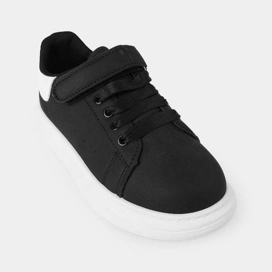 Boys Sneakers A03-Black/White