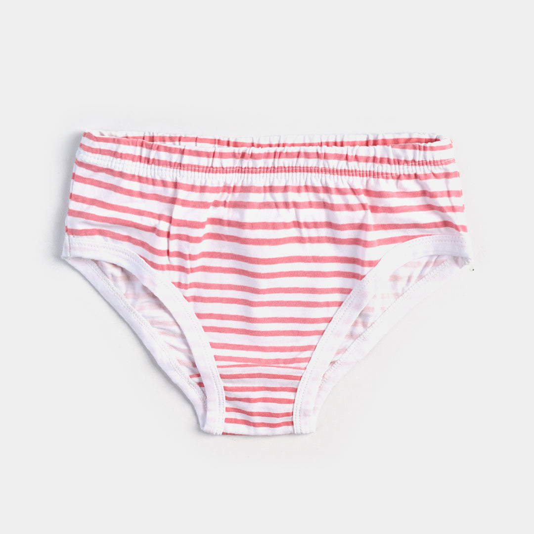 Girls Cotton Jersey Panties Pack of 2 Striper-Striper