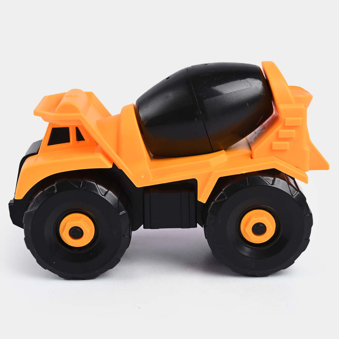 Construction Disassembly And Assembly Vehicle Toy