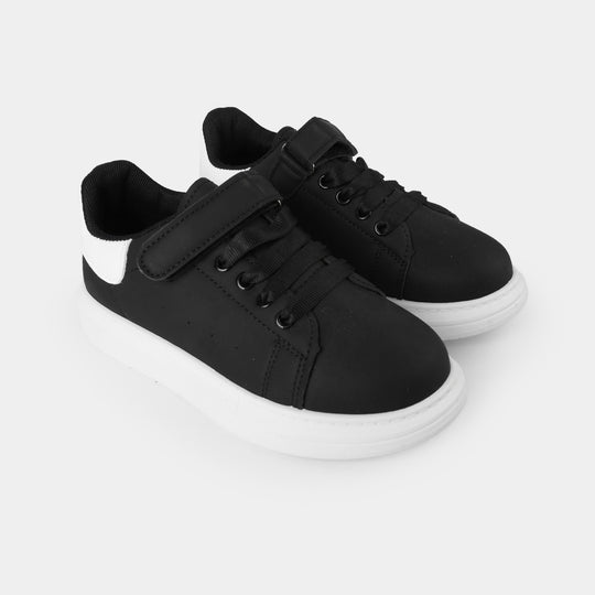 Boys Sneakers A03-Black/White