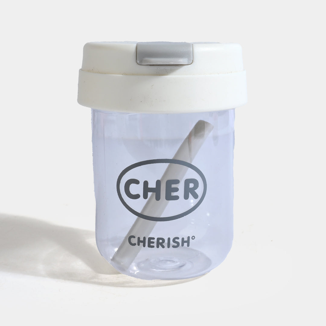 SPORTS WATER BOTTLE/BEAKER | SH2687 - WHITE