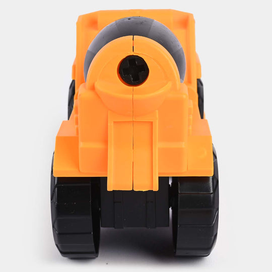 Construction Disassembly And Assembly Vehicle Toy