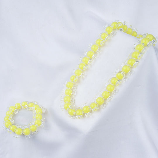 Beads Necklace & Bracelet Set