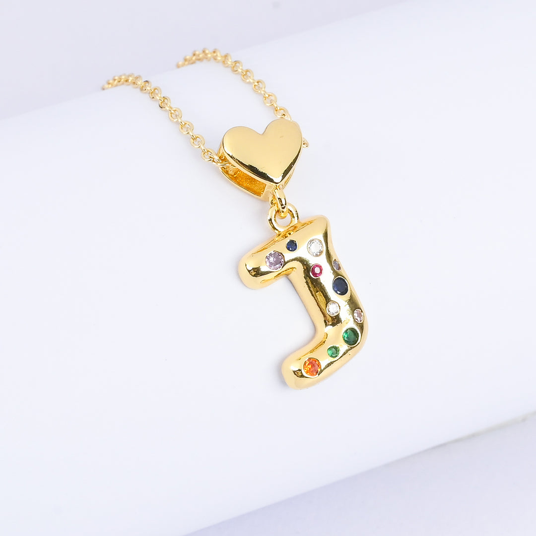 Alphabet/Letter Pendant Necklace for Girls