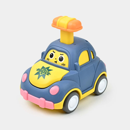 Cartoon Kids' Push & Go Car