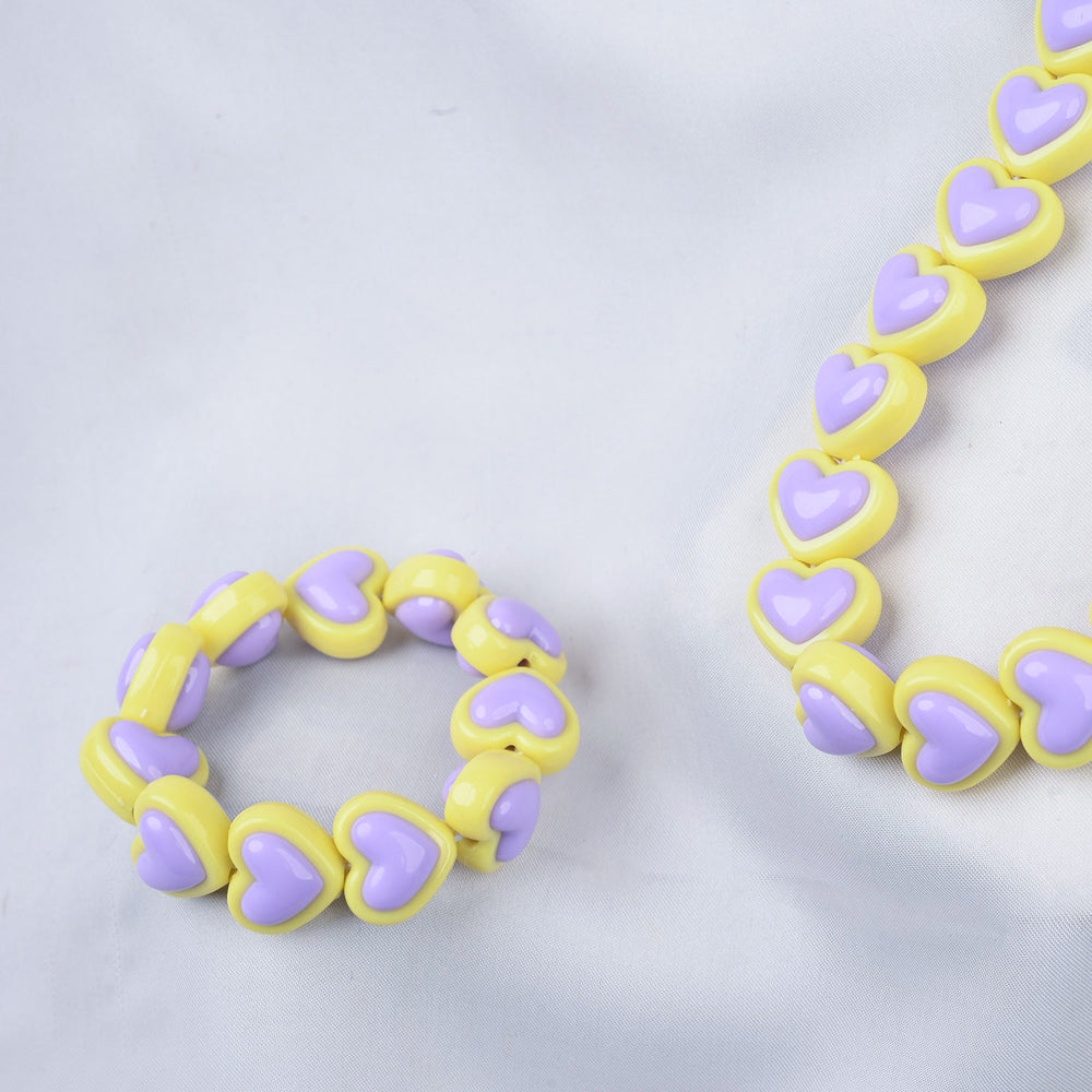 Beads Necklace & Bracelet Set