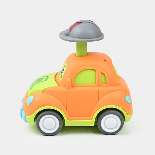 Cartoon Kids' Push & Go Car