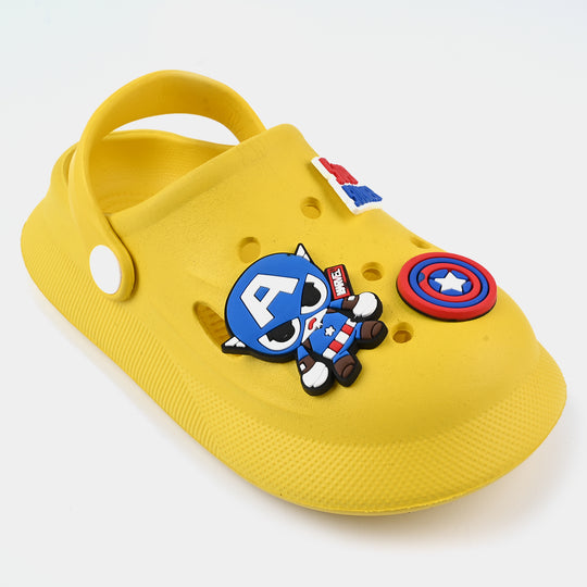 Boys Clogs 3501-S012-Yellow