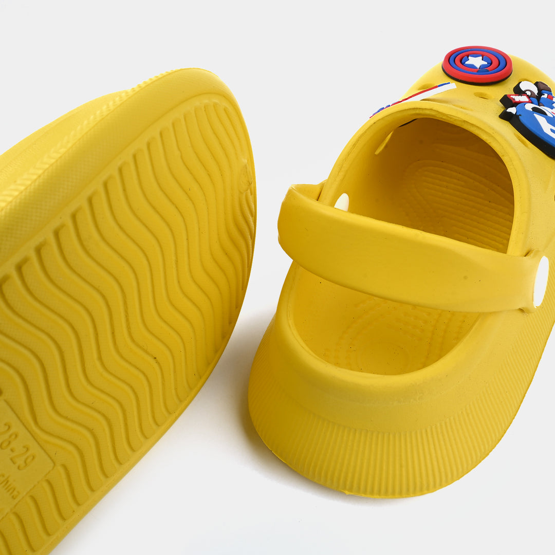 Boys Clogs 3501-S012-Yellow