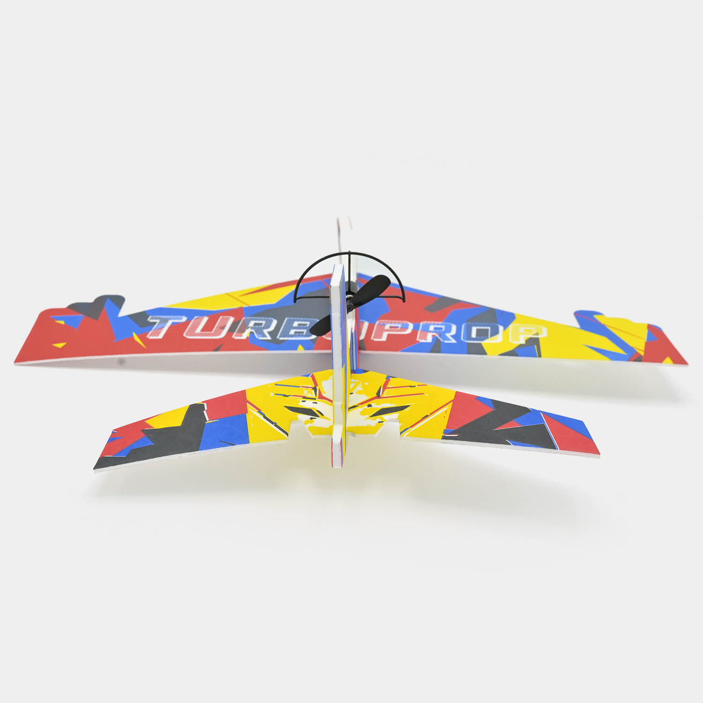 Rechargeable Foamy Glider Aircraft With Lights - Multi
