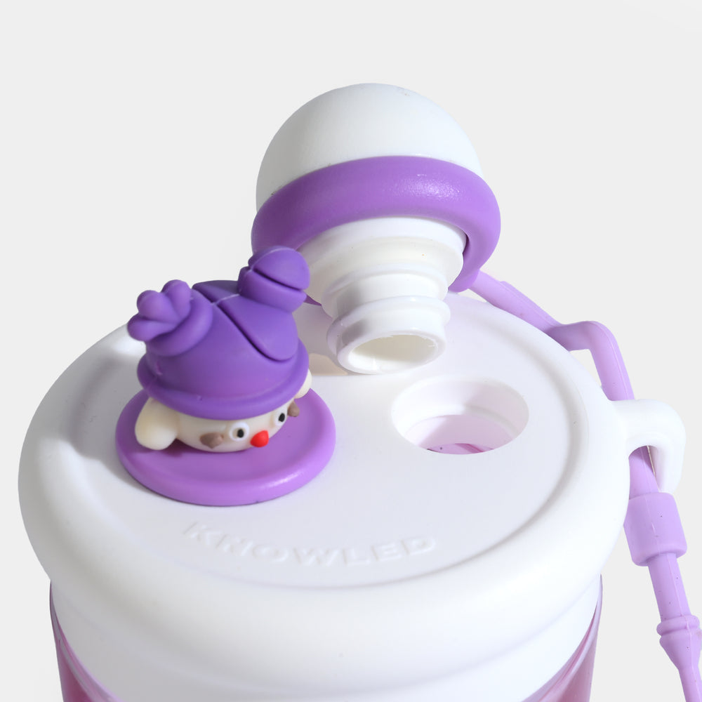 CUTE CARTOON WATER BOTTLE/BEAKER | SH2690 - PURPLE