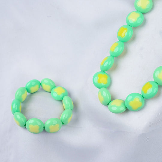 Beads Necklace & Bracelet Set