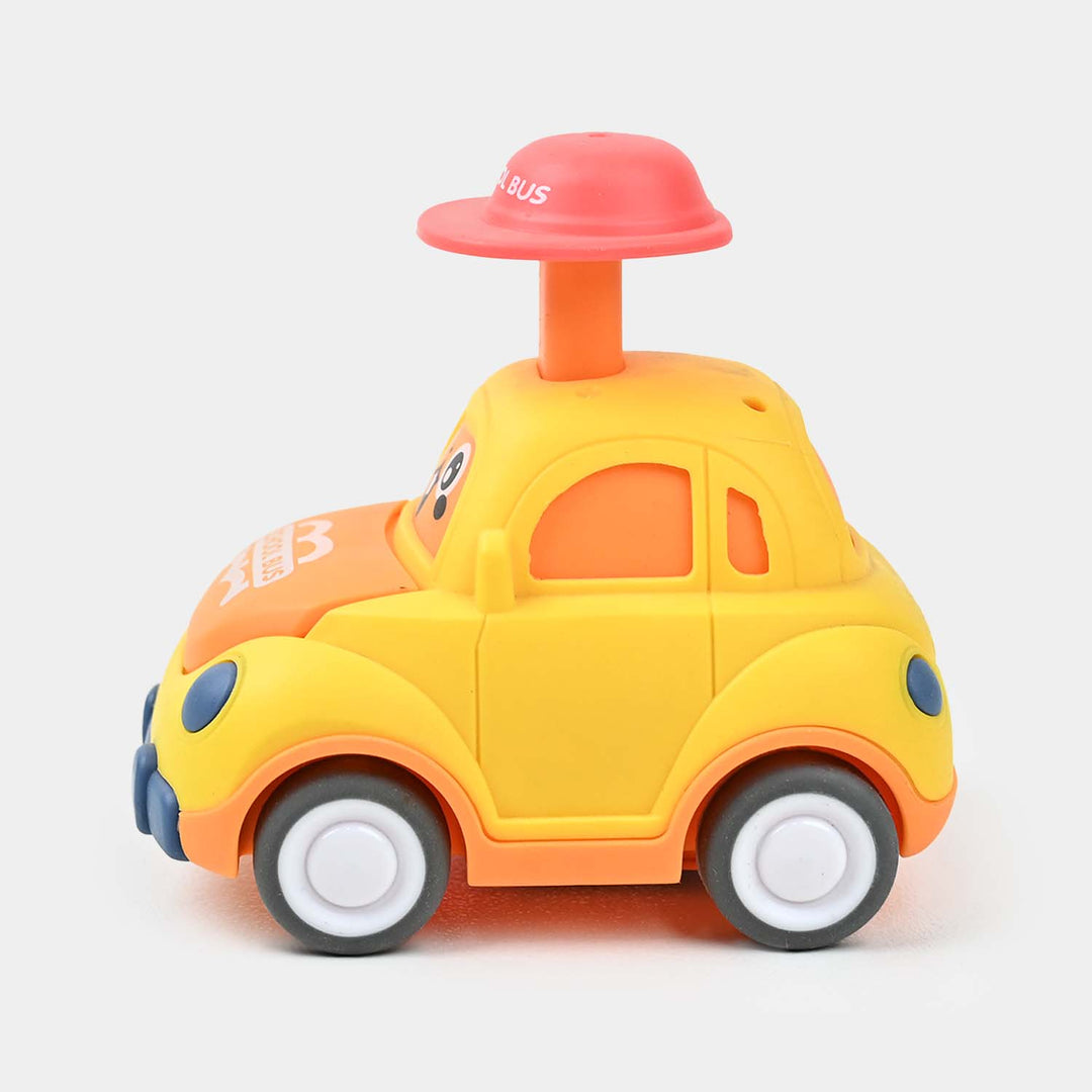 Cartoon Kids' Push & Go Car