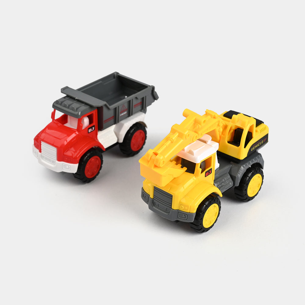 Friction Rescue Truck 4PCs