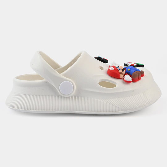 Boys Clogs 3501-03A-White