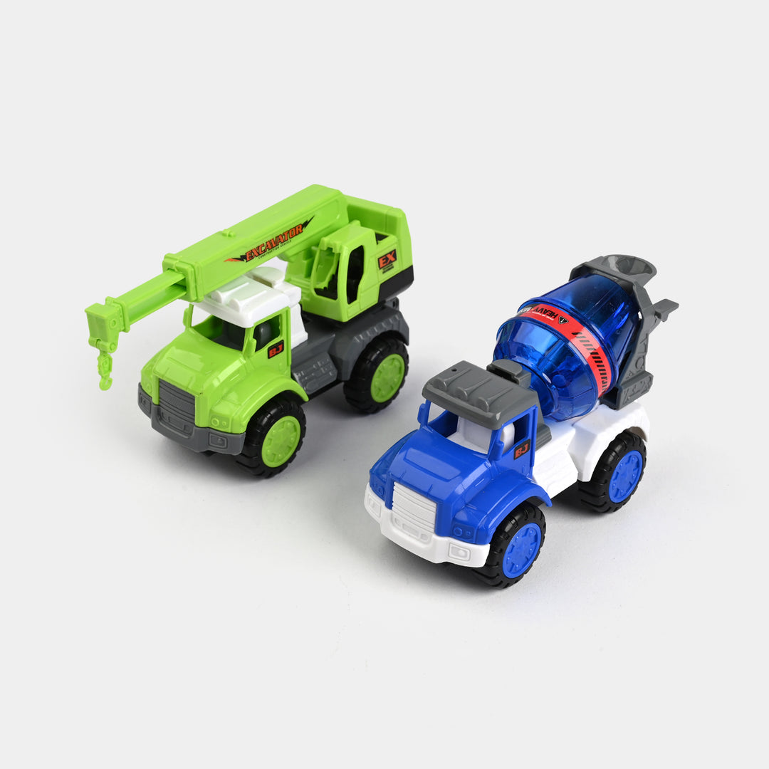Friction Rescue Truck 4PCs