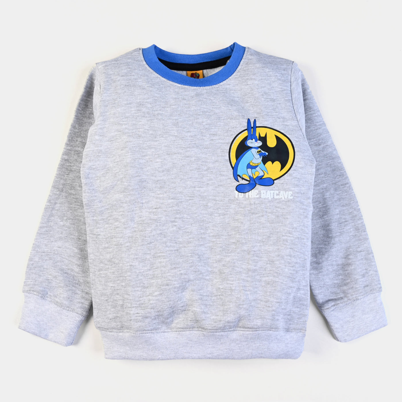Boys Fleece Sweatshirt Character -H Grey
