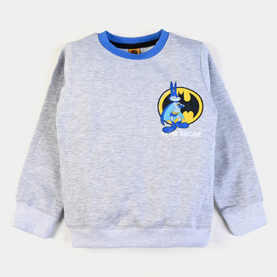 Boys Fleece Sweatshirt Character -H Grey