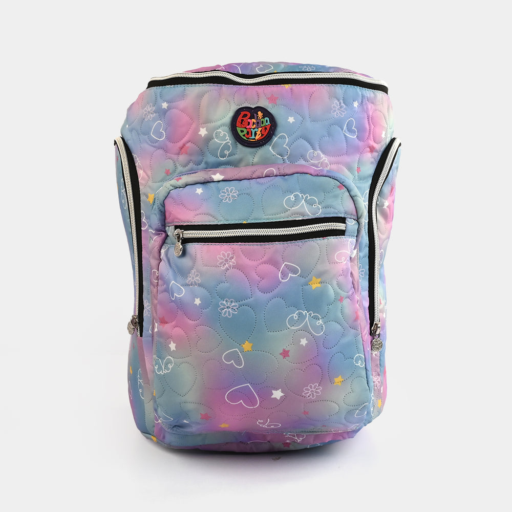 Hearts Quilted Mother Bag