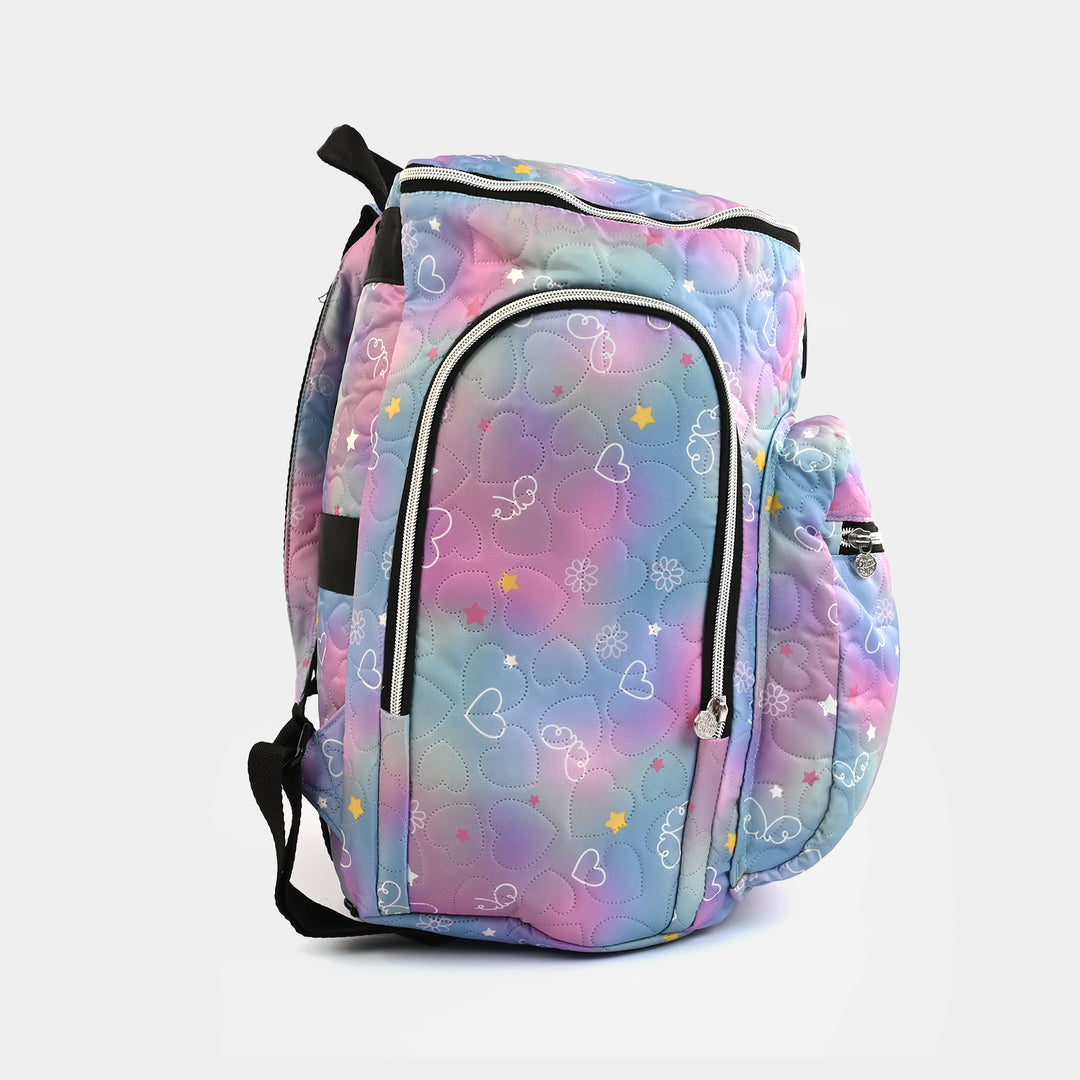 Hearts Quilted Mother Bag