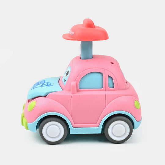 Cartoon Kids' Push & Go Car