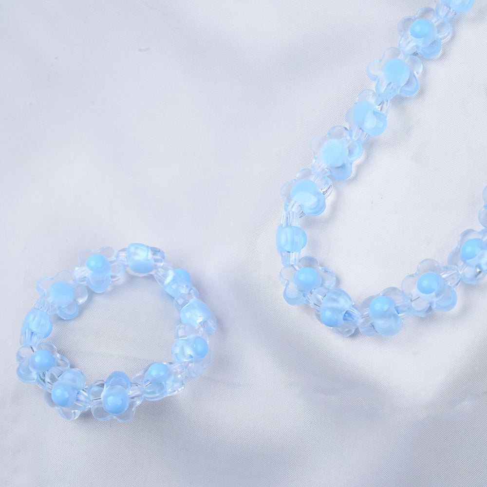 Beads Necklace & Bracelet Set