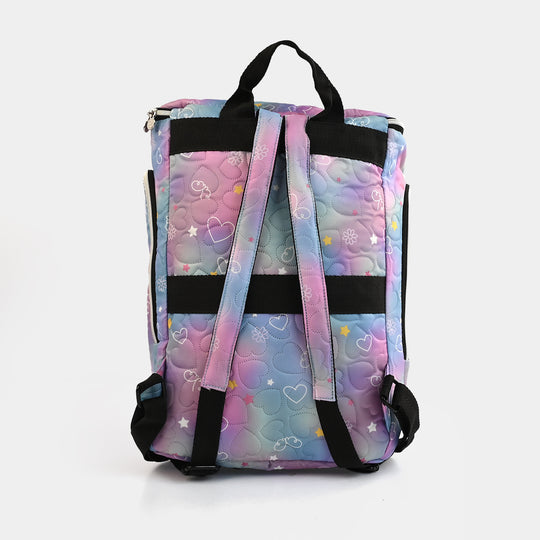 Hearts Quilted Mother Bag