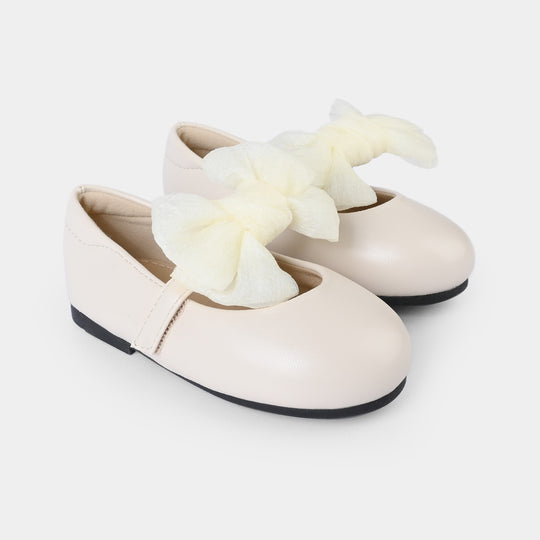 Girls Pumps J1907-J13-BEIGE