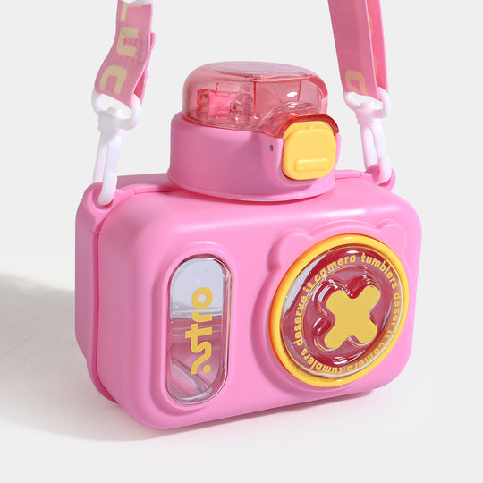 KIDS CAMERA SHAPED WATER BOTTLE/BEAKER | SH2696 - PINK
