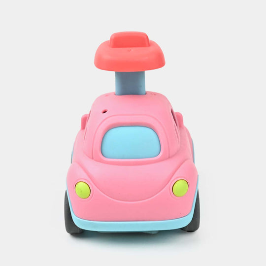 Cartoon Kids' Push & Go Car