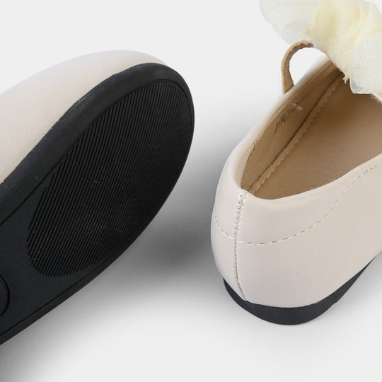 Girls Pumps J1907-J13-BEIGE