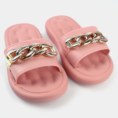 Girls Slippers 1636-M7-Pink