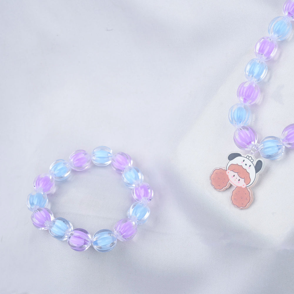 Beads Necklace & Bracelet Set