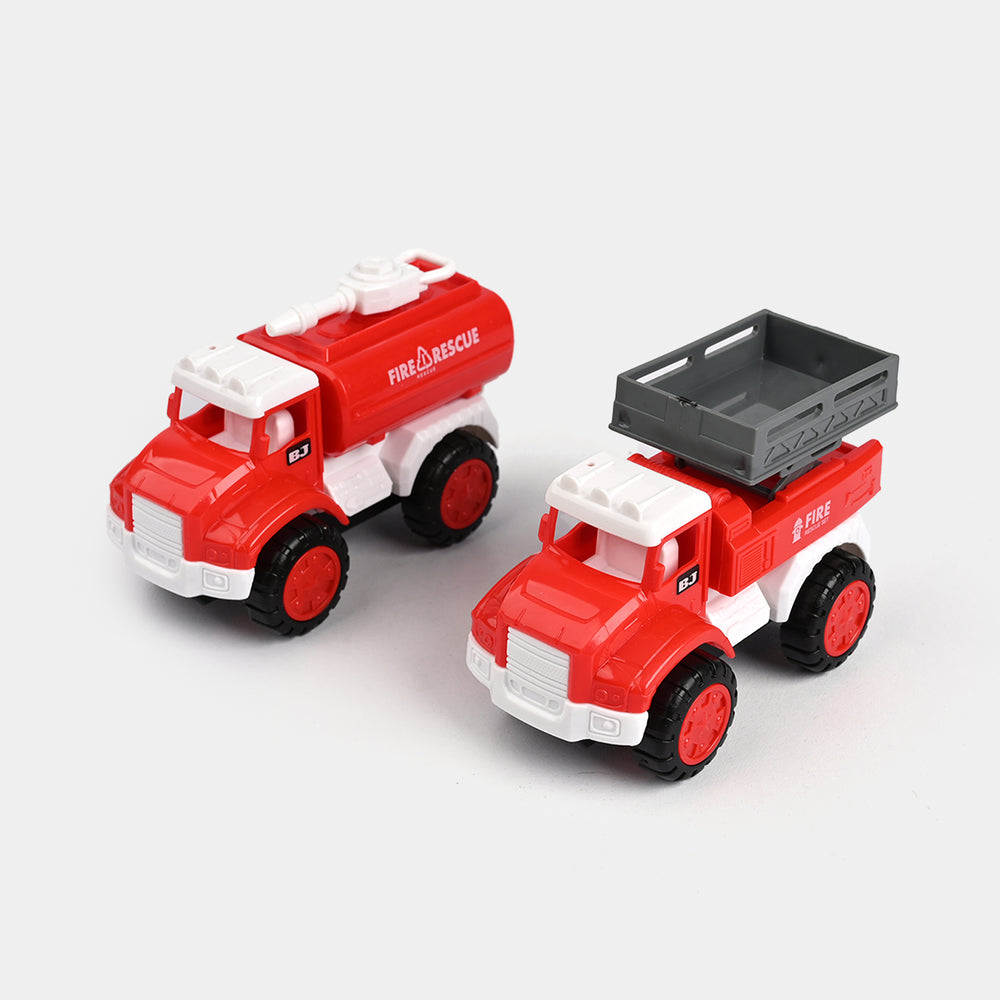 Friction Rescue Truck 4PCs