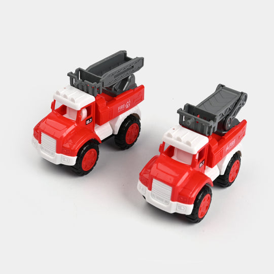 Friction Rescue Truck 4PCs