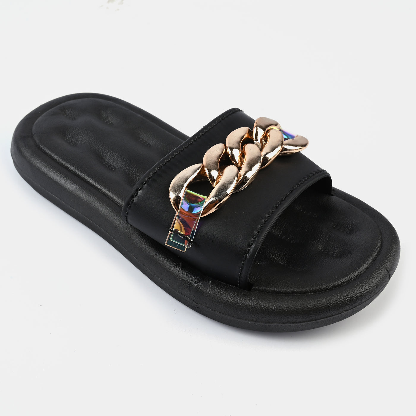 Girls Slippers 1636-M7-BLACK