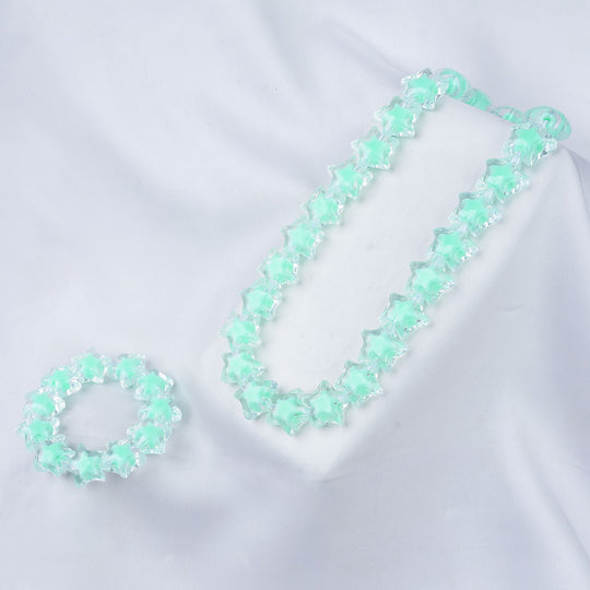 Beads Necklace & Bracelet Set