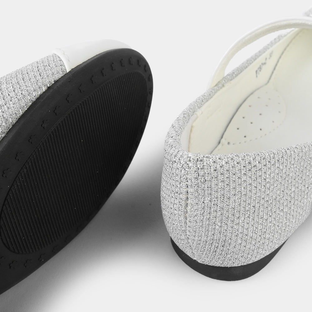 Girls Pumps PL787-2-WHITE