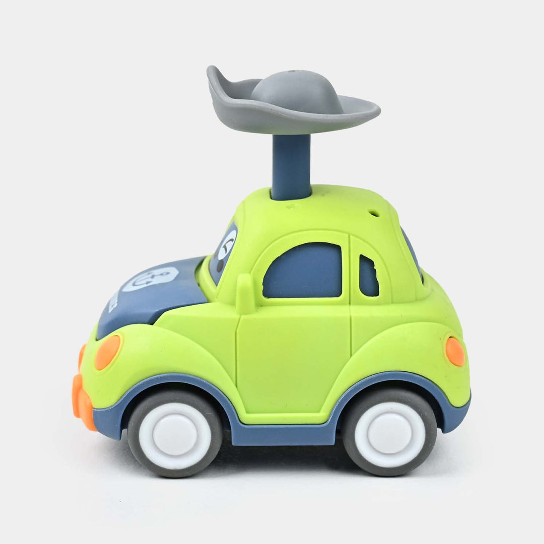 Cartoon Kids' Push & Go Car