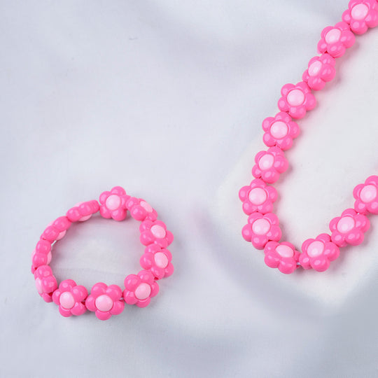 Beads Necklace & Bracelet Set