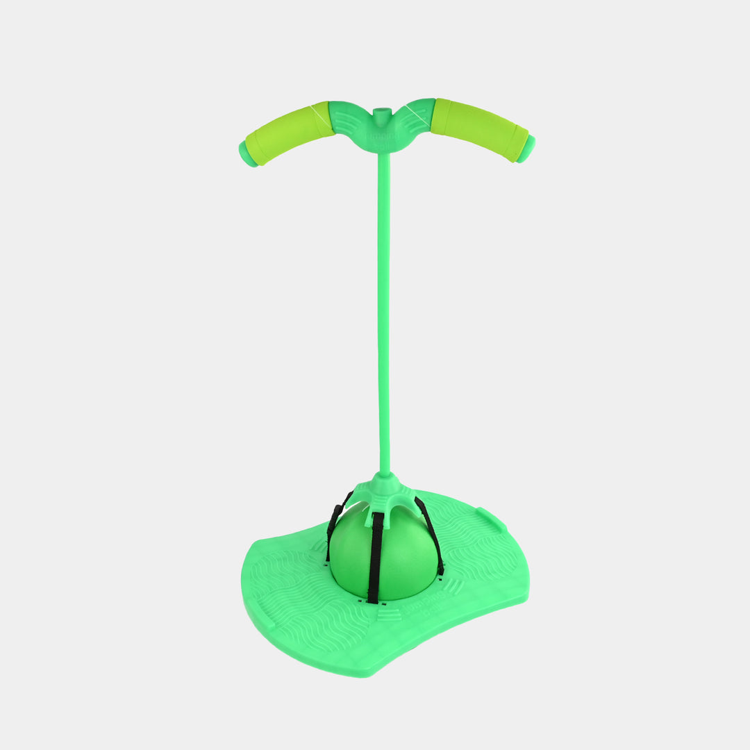 Jumping and Balancing Ball Pogo Stick Board